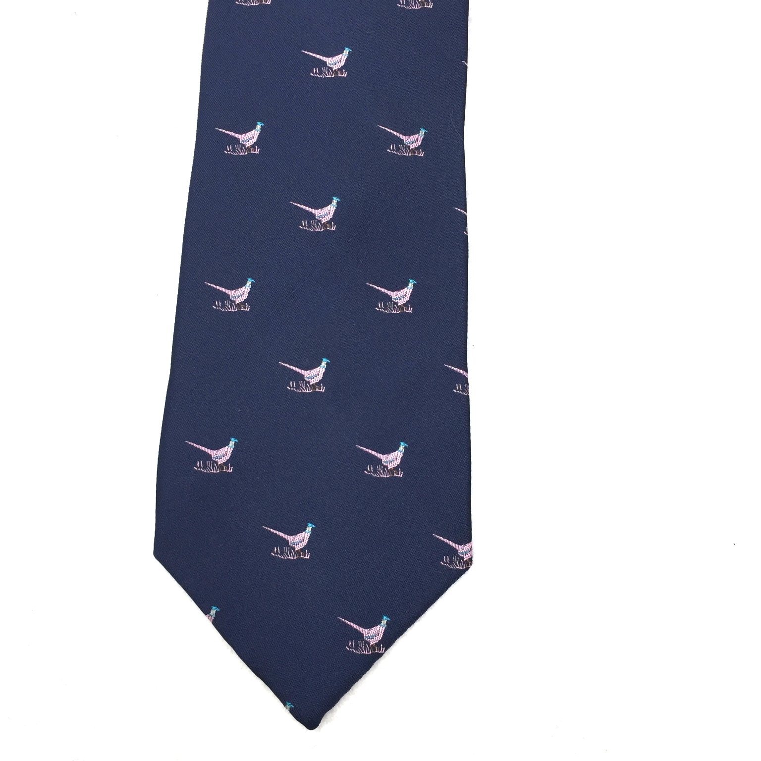 OEM Manufacturer Custom Animal Logo Necktie, Woven Jacquard Custom Logo Tie